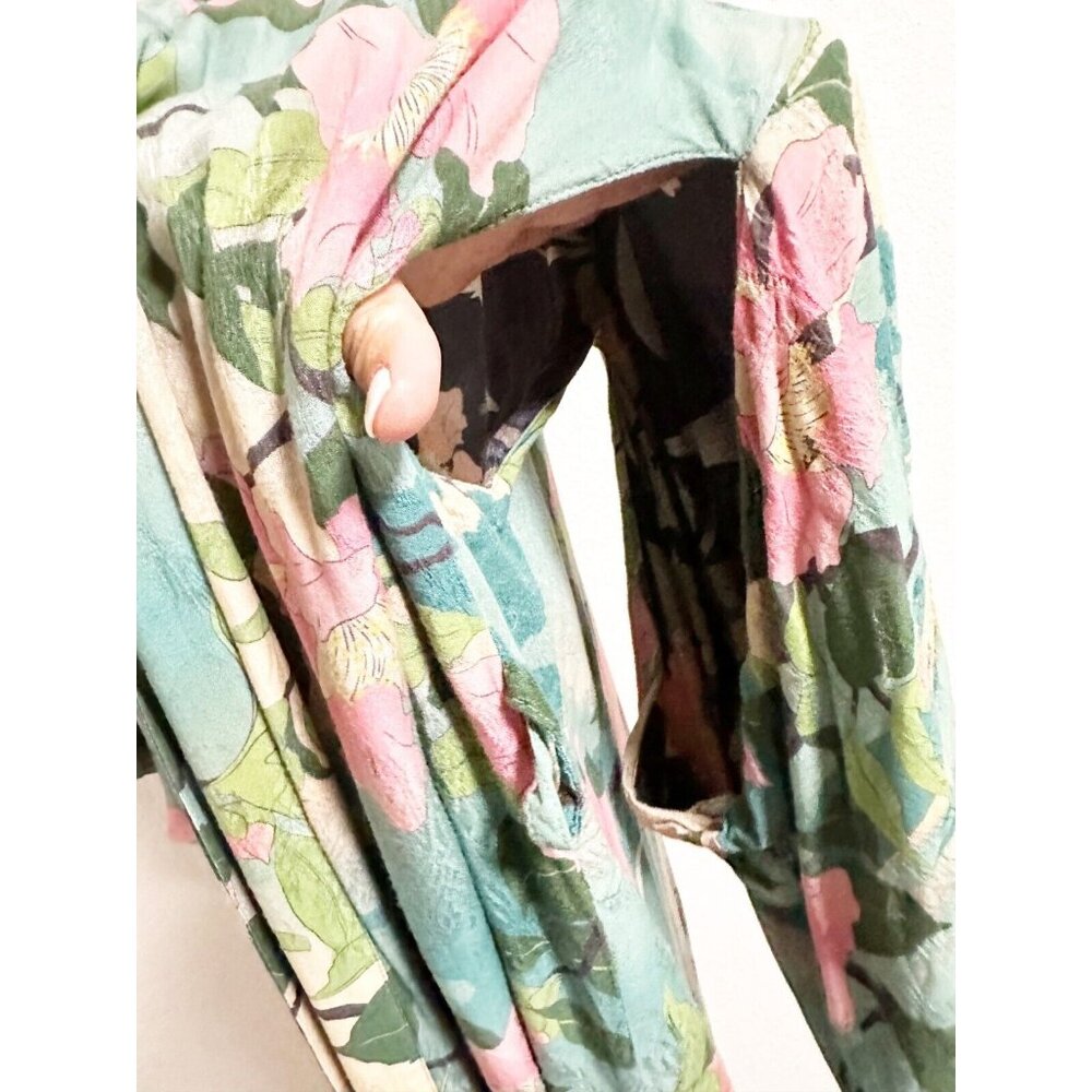 Spell And The Gypsy Collective Nightingale Reversible Kimono Floral Size S/M - Picture 6 of 8